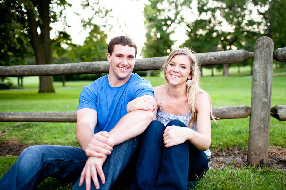 Omaha Elmwood Park Engagement Pictures