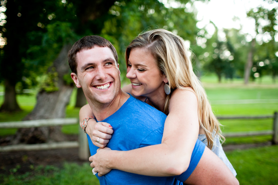 Omaha Elmwood Park Engagement Pictures