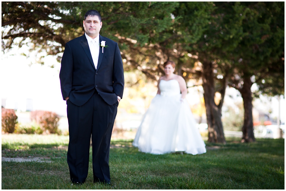 Bride Groom first look