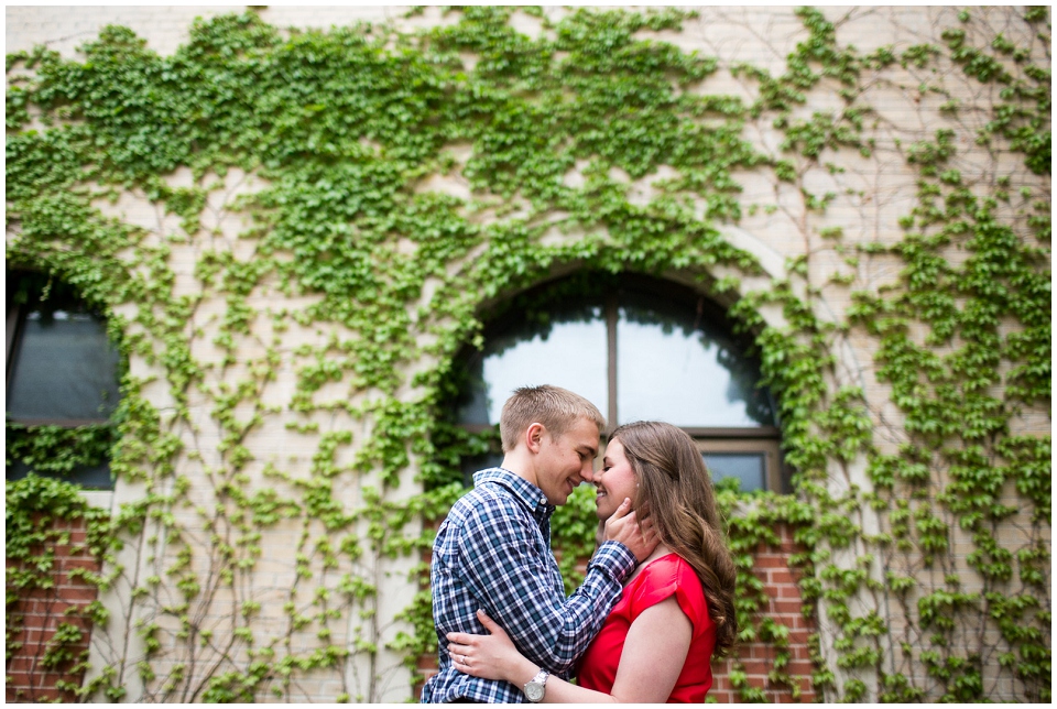 Engagement photos Lincoln East Campus