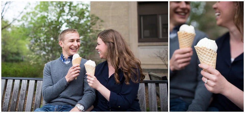 Lincoln East Campus Engagement Photographs