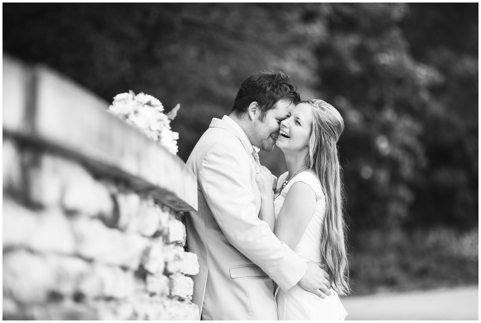 Best wedding photographer Omaha NE Bride and Groom portraits at Elmwood Park