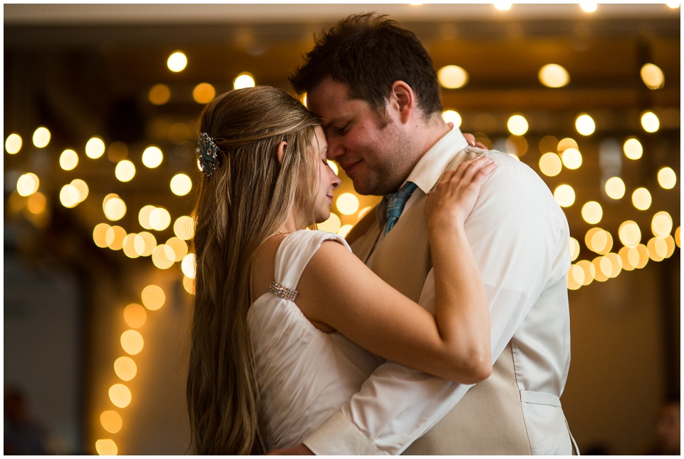 Bride and Grooms first dance at The Living Room Omaha NE